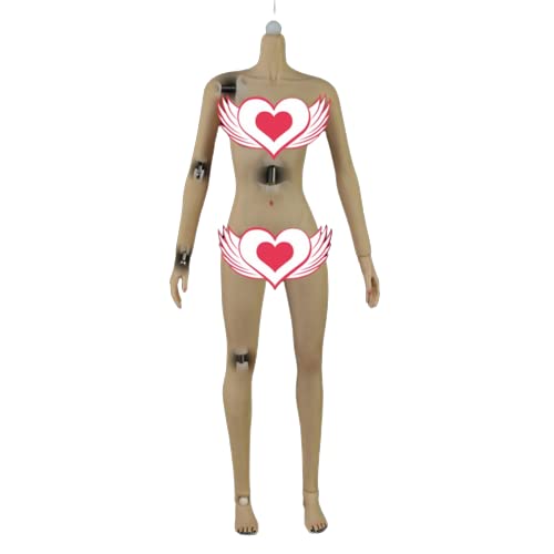 i8 TOYS JIAOUDOL 1/6 Scale Female Drawing Doll with Steel Bone Rubberized for 12 Inch Action Female Figure Body Big Breasts JOQ-07F-BS (Wheatish Skin )