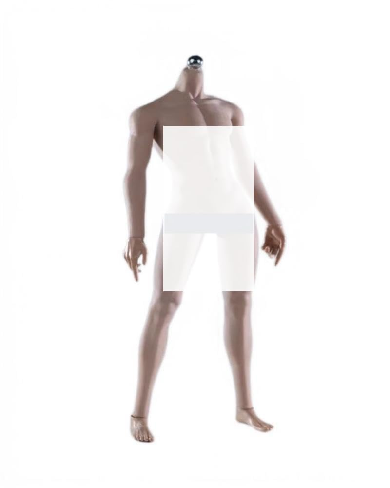 JIAOUDOLL 1/6 scale male seamless body pale skin for 12 inch man action figures