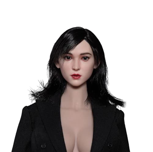 i8 TOYS GACTOYS GC046B 1/6 Scale Oriental Beauty Head Sculpture for 12 Inch Female Action Figure