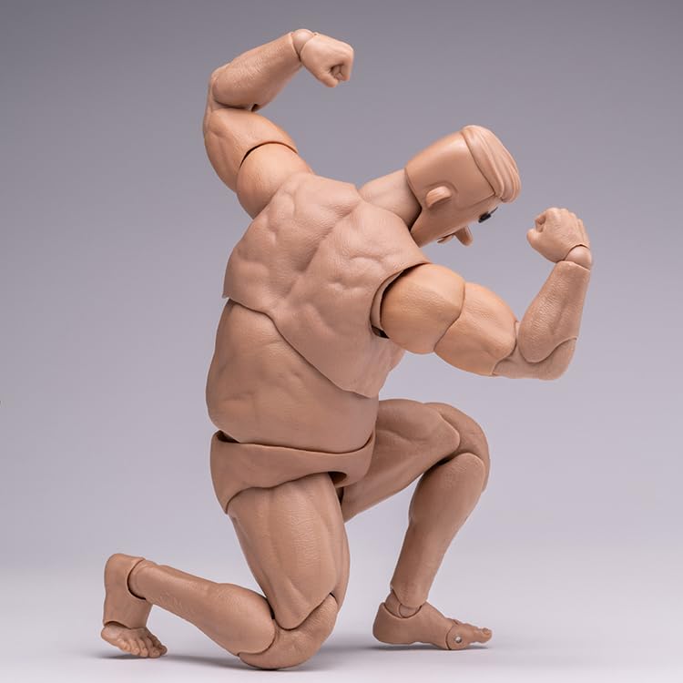 NOTTAA 1/12 scale Square-headed male body 6.69 inch man action figure