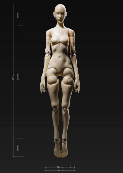 JPTdesign 1/6 12-inch Action Figure Body