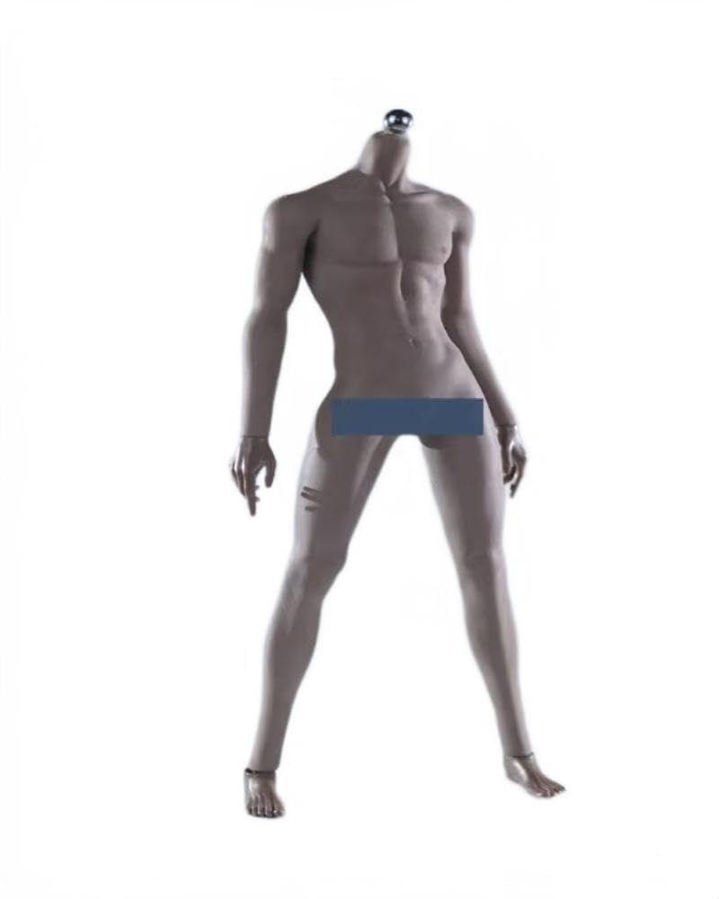 JIAOUDOLL 1/6 scale male seamless body pale skin for 12 inch man action figures