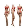 i8 TOYS 1/6 Scale Super-Flexible Female Seamless Doll Body, Girl Body Model with Narrow Shoulders Thin Chest Steel Skeleton without Head Sculpt (Normal Skin Tone)