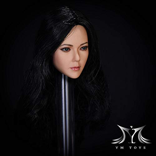 YMTOYS 1/6 scale asian female head sculpt for 12 inch tbleague Phicen sexy women lady collectable action figure