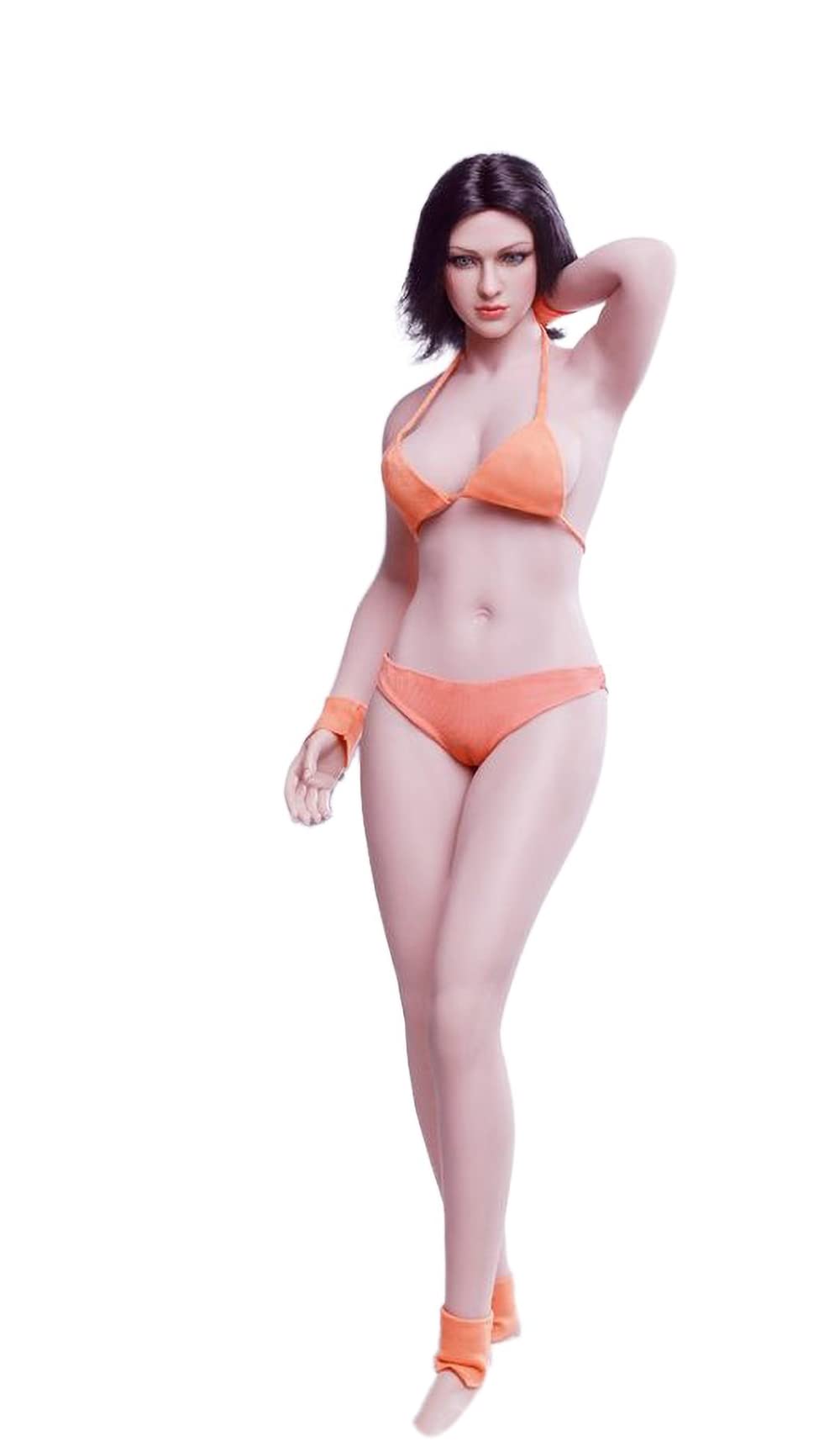 YSBRING TBLeague 1/6 Scale Super-Flexible Female Seamless Body Realistic Plump Full Silicone Body Figure Dolls (S28A, Pale)