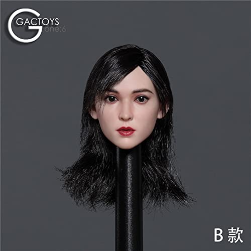 i8 TOYS GACTOYS GC046B 1/6 Scale Oriental Beauty Head Sculpture for 12 Inch Female Action Figure