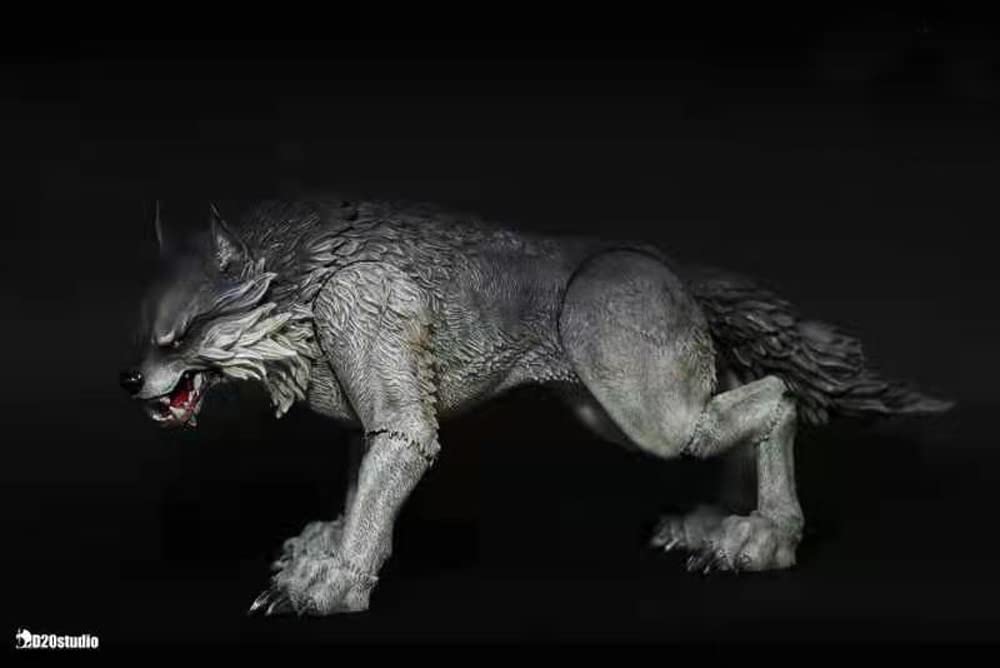 i8 TOYS 1/12 scale mount mecha Wolf for 6 inch collectible action figure Black Wolf