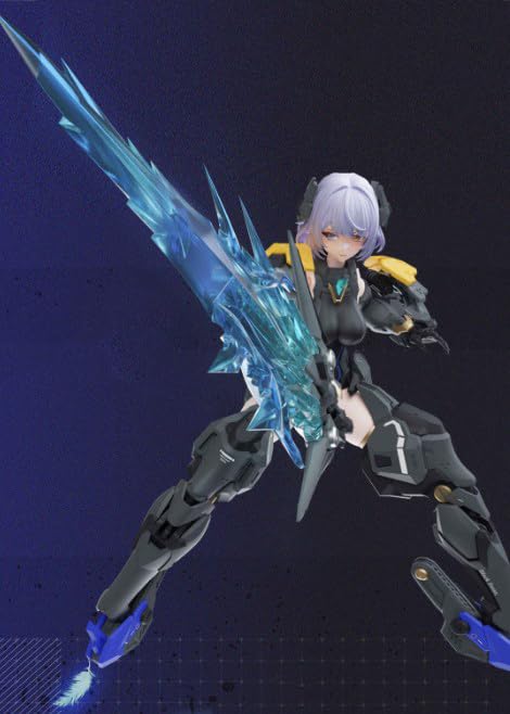 Kaitianjichuang 1/12 scale mecha angel swan girl Elysia model kits, 6 inch mecha girls action figure，15+ & adults