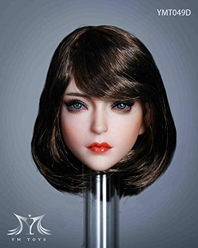 i8 TOYS YMTOYS YMT049 1/6 scale female accessories head sculpt for 12 inch women collectible action figure D