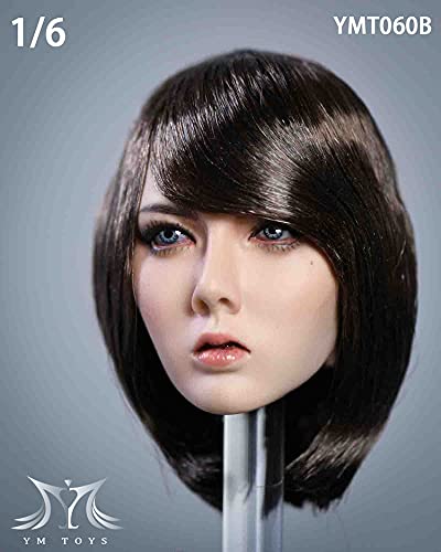 YSBRING YMTOYS YMT060B 1/6 Scale Figure Accessories Head Sculpt Xiu 2.0 Wheat Color for 12 Inch Female Action Figure