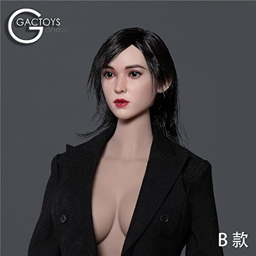i8 TOYS GACTOYS GC046B 1/6 Scale Oriental Beauty Head Sculpture for 12 Inch Female Action Figure