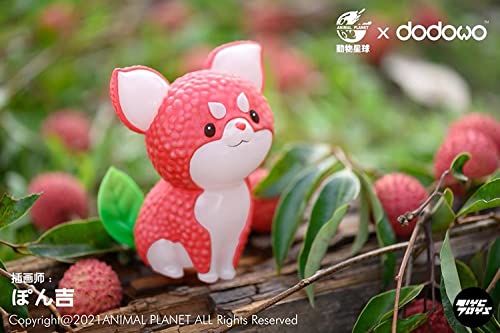 Dodowo fruit vegetable fairy series Cute Animal Figures Lycheey chihuahua