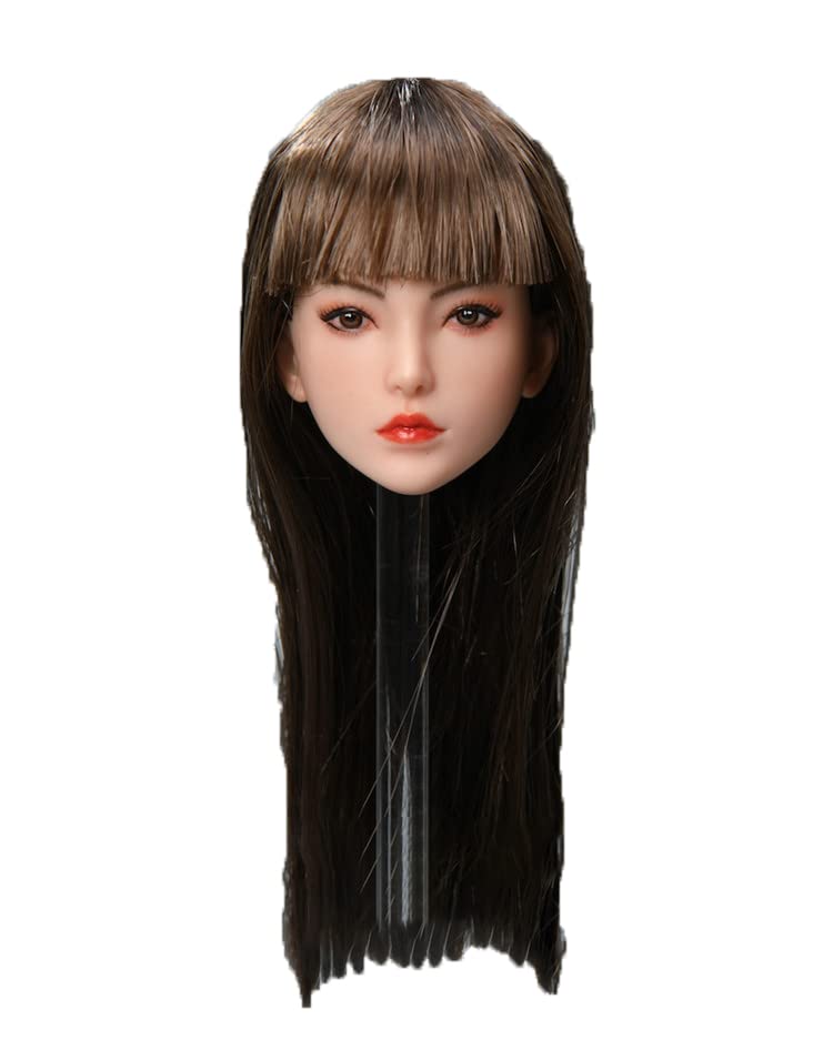 YSBRING YMTOYS YMT072B 1/6 Scale Female Head Sculpture Lei Lei Figure Accessories for 12 Inch Collectible Doll Body