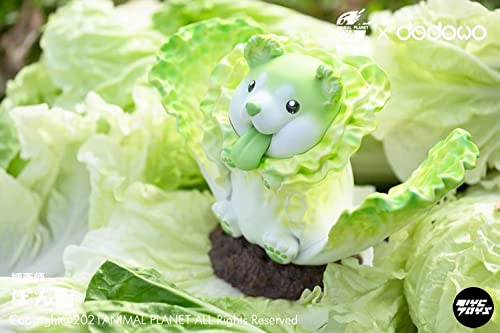i8 TOYS dodowo fruit vegetable fairy series Cute Animal Figures Chinese cabbage dog，15+ & adults