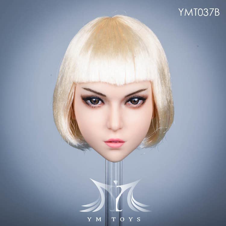 YSBRING YMTOYS YMT037B 1/6 Scale Figure Accessories Women Head Sculpture Mary for 12 Inch Female Action Figure