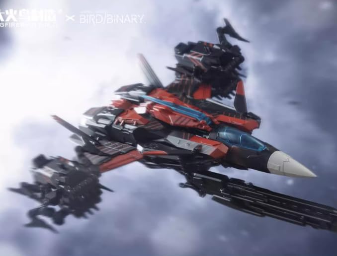 Big firebird build 18 cm bird of blood mecha model action figure morphing toy