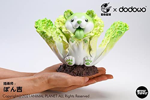 i8 TOYS dodowo fruit vegetable fairy series Cute Animal Figures Chinese cabbage dog，15+ & adults