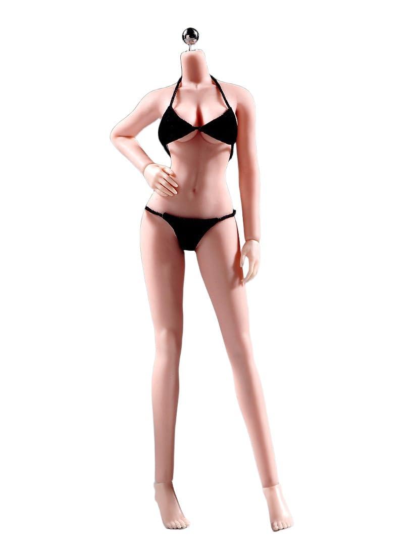 ANT 1/12 scale female flexible seamless body pale skin for 6 inch woman action figure