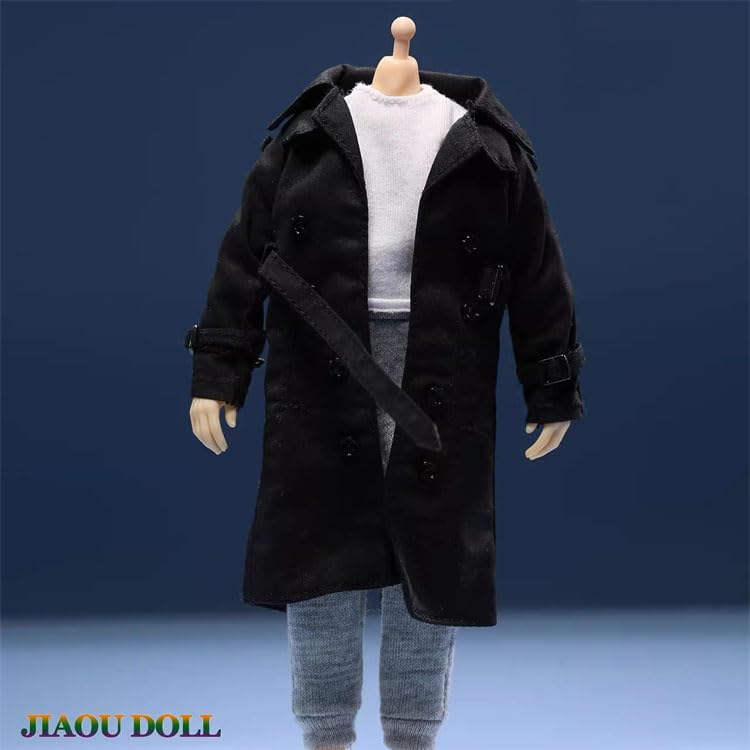 JIAOU DOLL 1/12 scale male accessories clothes windbreaker jacket for 6 inch man action figure