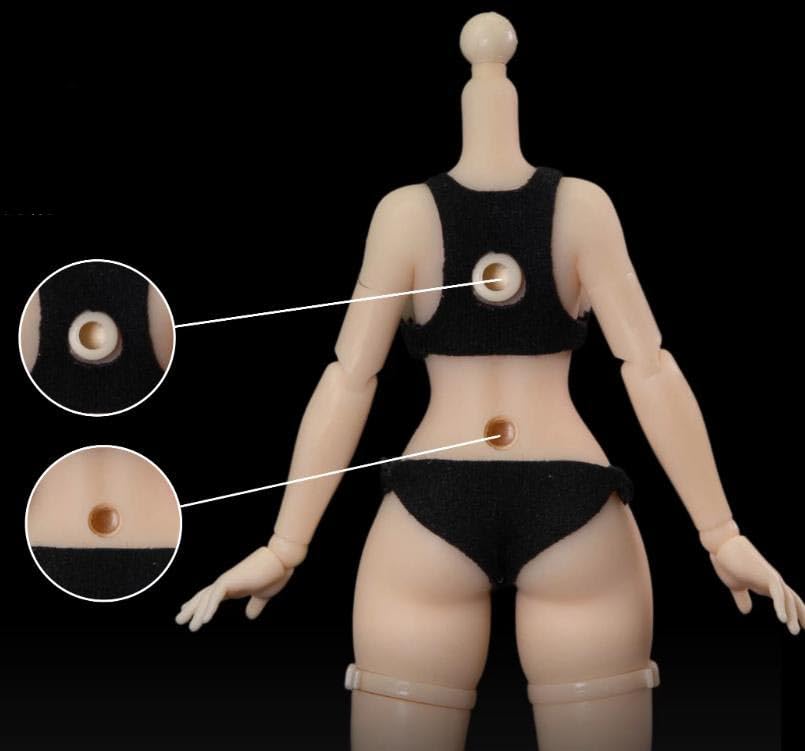 1/12 scale Female Universal Art Action Figure Body 2.0