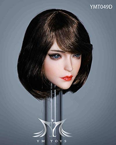 i8 TOYS YMTOYS YMT049 1/6 scale female accessories head sculpt for 12 inch women collectible action figure D