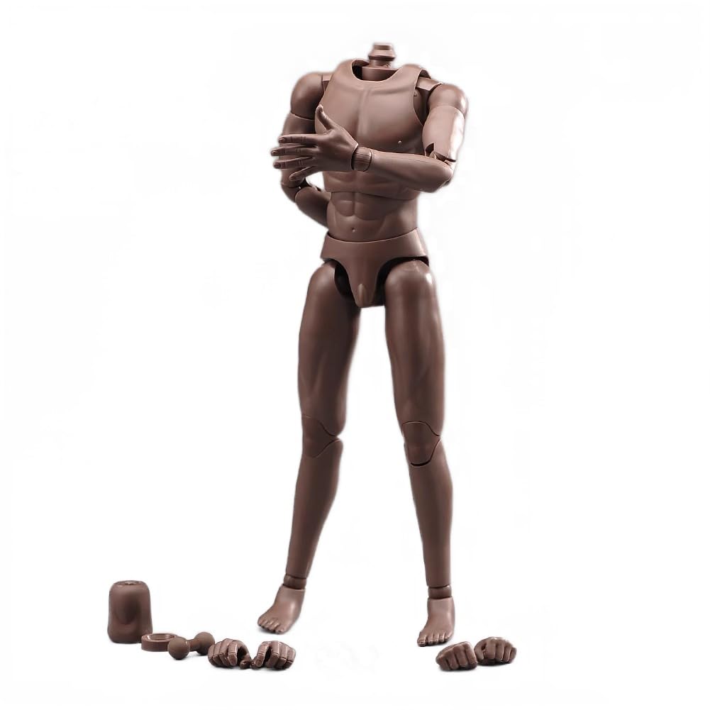 1/6 scale male doll body for 12 inch man action figure bodys