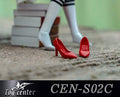 i8 TOYS Toy Center CEN-S02C 1/12 Scale Figure Doll Accessories Sexy Trendy High Heels Shoes for 6 Inch Female Action Figure (Red)