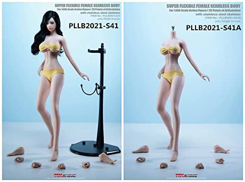 i8 TOYS TBLeague Phicen PLLB2021-S41A 1/6 Scale Phicen Female Seamless pale Body for 12 inch Action Figure detachable feet without Head Sculpt