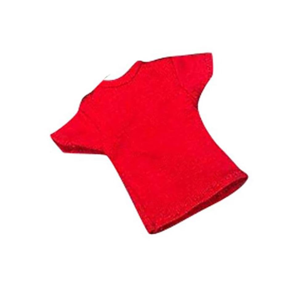 1/12 Scale Action Figure Clothes T Shirt for 6 inch Collectible Action Figure body