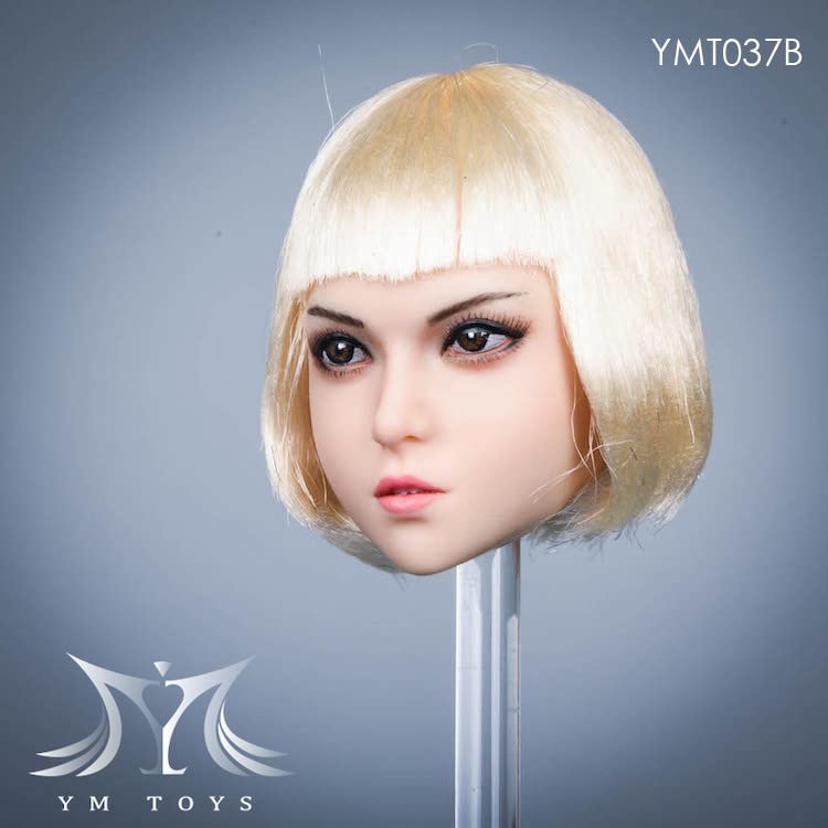 YSBRING YMTOYS YMT037B 1/6 Scale Figure Accessories Women Head Sculpture Mary for 12 Inch Female Action Figure