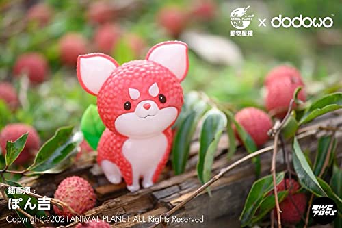 Dodowo fruit vegetable fairy series Cute Animal Figures Lycheey chihuahua