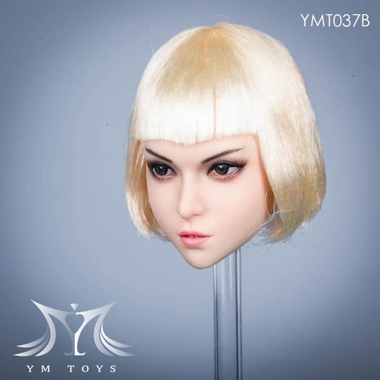 YSBRING YMTOYS YMT037B 1/6 Scale Figure Accessories Women Head Sculpture Mary for 12 Inch Female Action Figure