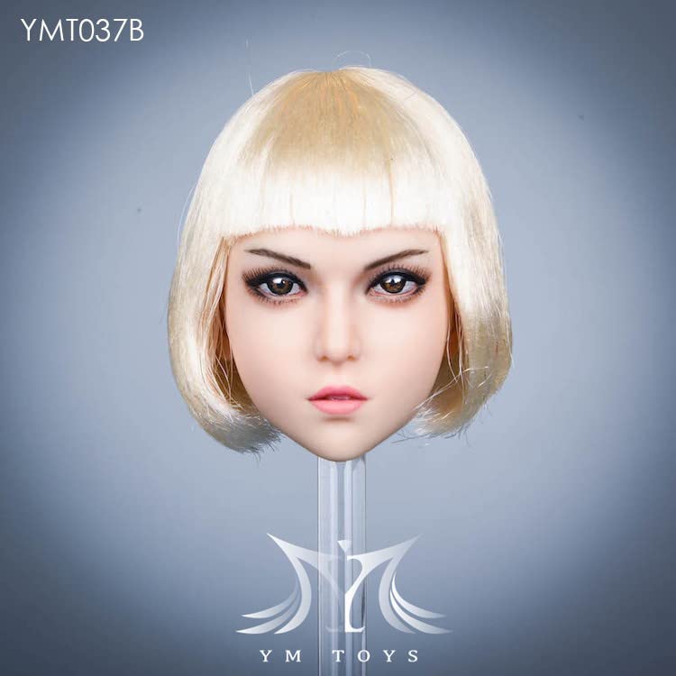 YSBRING YMTOYS YMT037B 1/6 Scale Figure Accessories Women Head Sculpture Mary for 12 Inch Female Action Figure