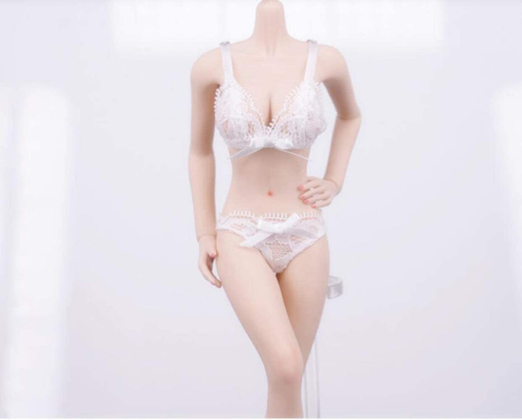 i8 TOYS VSTOYS 17XG02 1/6 Scale Clothes Accessories Underwear Set for 12 inch Female Collectible Action Figure (White)