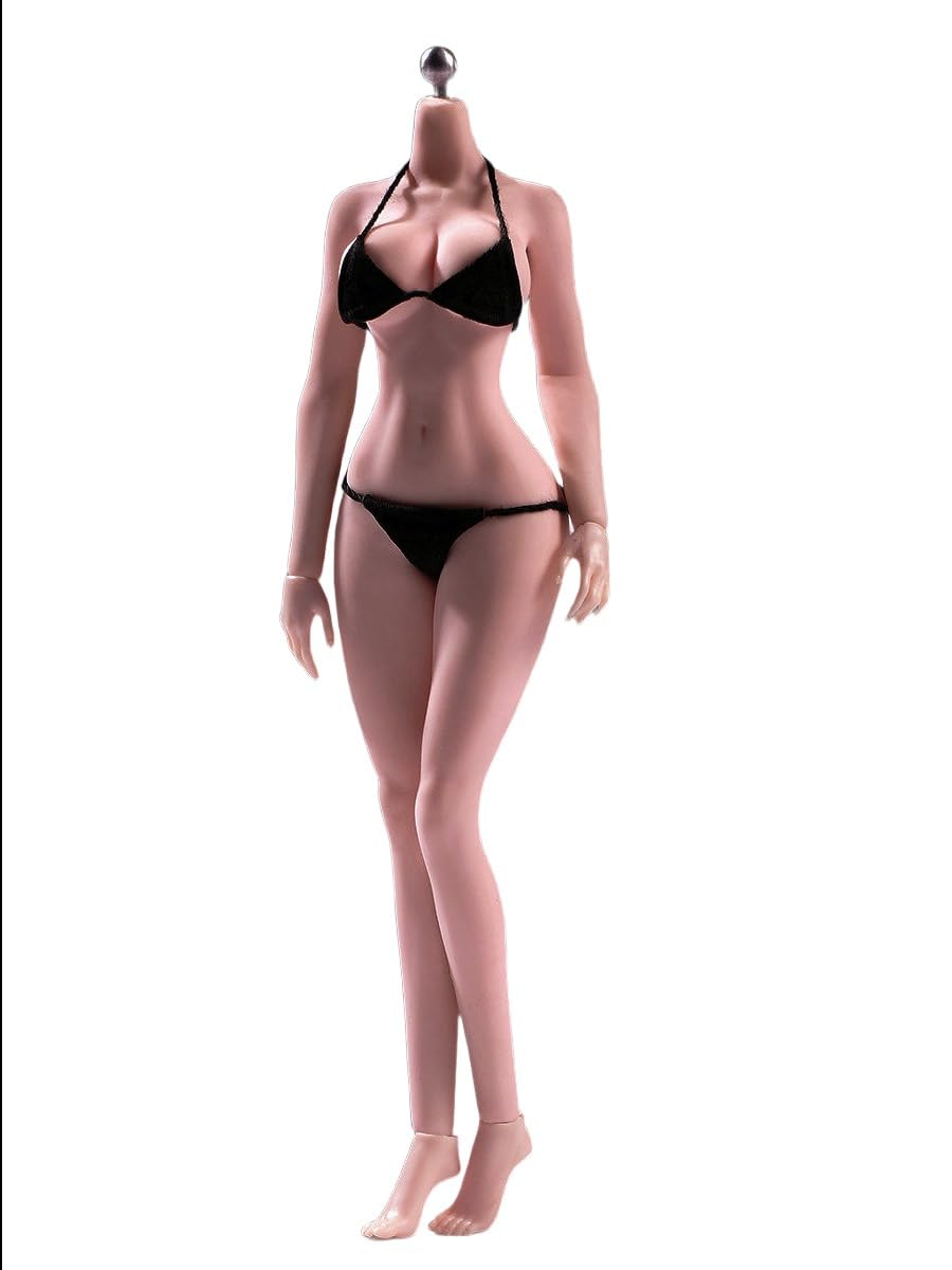ANT 1/12 scale female flexible seamless body pale skin for 6 inch woman action figure
