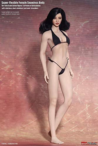 YSBRING Tbleague S16A 1/6 Scale Super-Flexible Female Seamless Body 12 Inch Collectible Action Figure (Pale, without head sculpture)