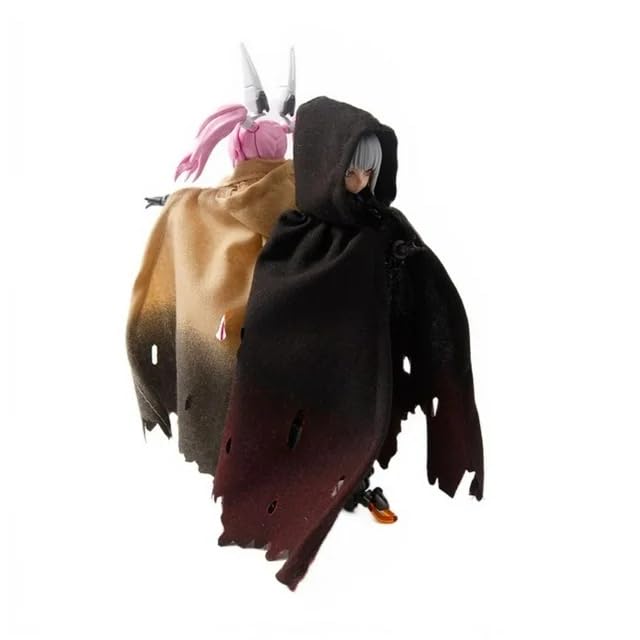 1/12 Scale Cloak Clothing Accessories for 6 Inch Female Action Figure Mecha Girl