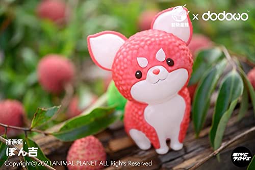 Dodowo fruit vegetable fairy series Cute Animal Figures Lycheey chihuahua