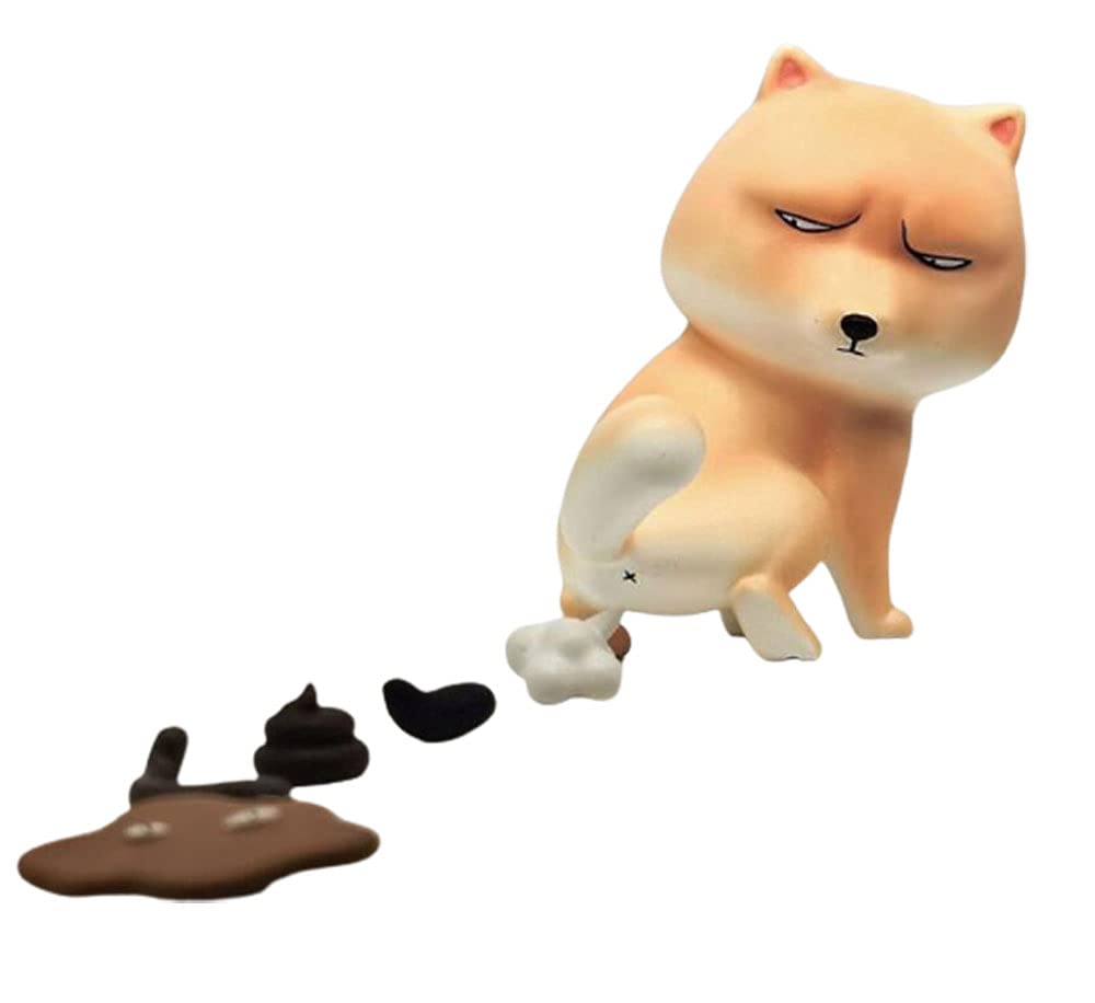 Scented Tibetan Fox Shit Funny cute Fox toy figurine