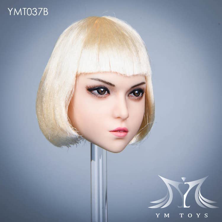 YSBRING YMTOYS YMT037B 1/6 Scale Figure Accessories Women Head Sculpture Mary for 12 Inch Female Action Figure