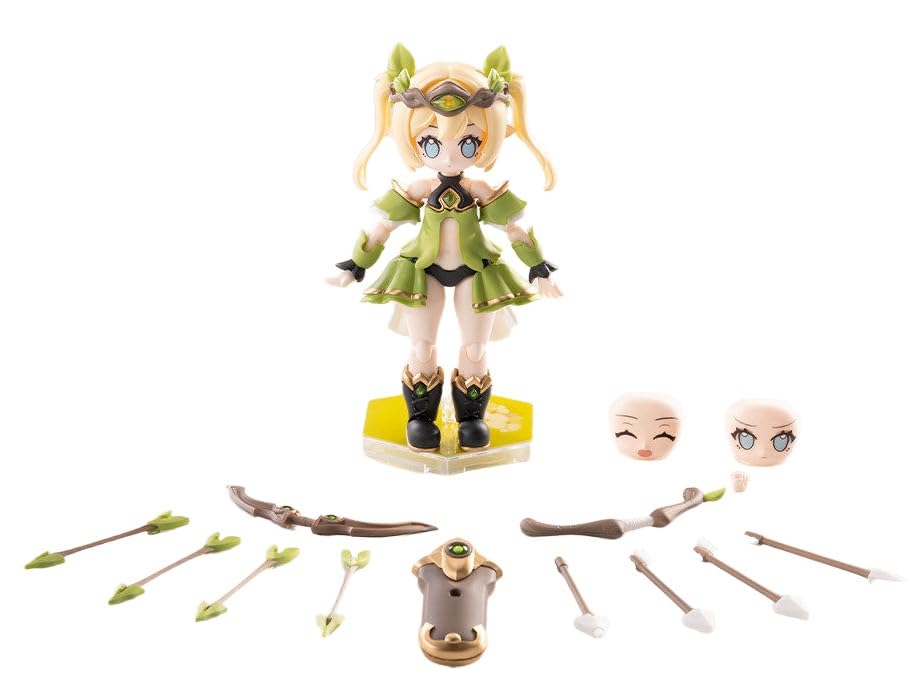 PR-PRODUCTION Q Version Elven Ranger MJD Action Figure
