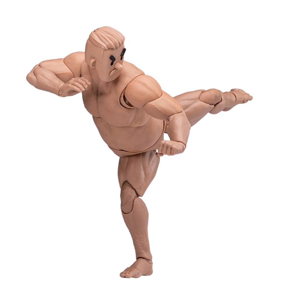 NOTTAA 1/12 scale Square-headed male body 6.69 inch man action figure