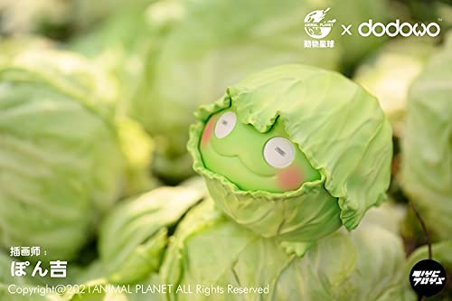 Dodowo vegetable fairy series Cute Animal Figures horned Forg Cabbage