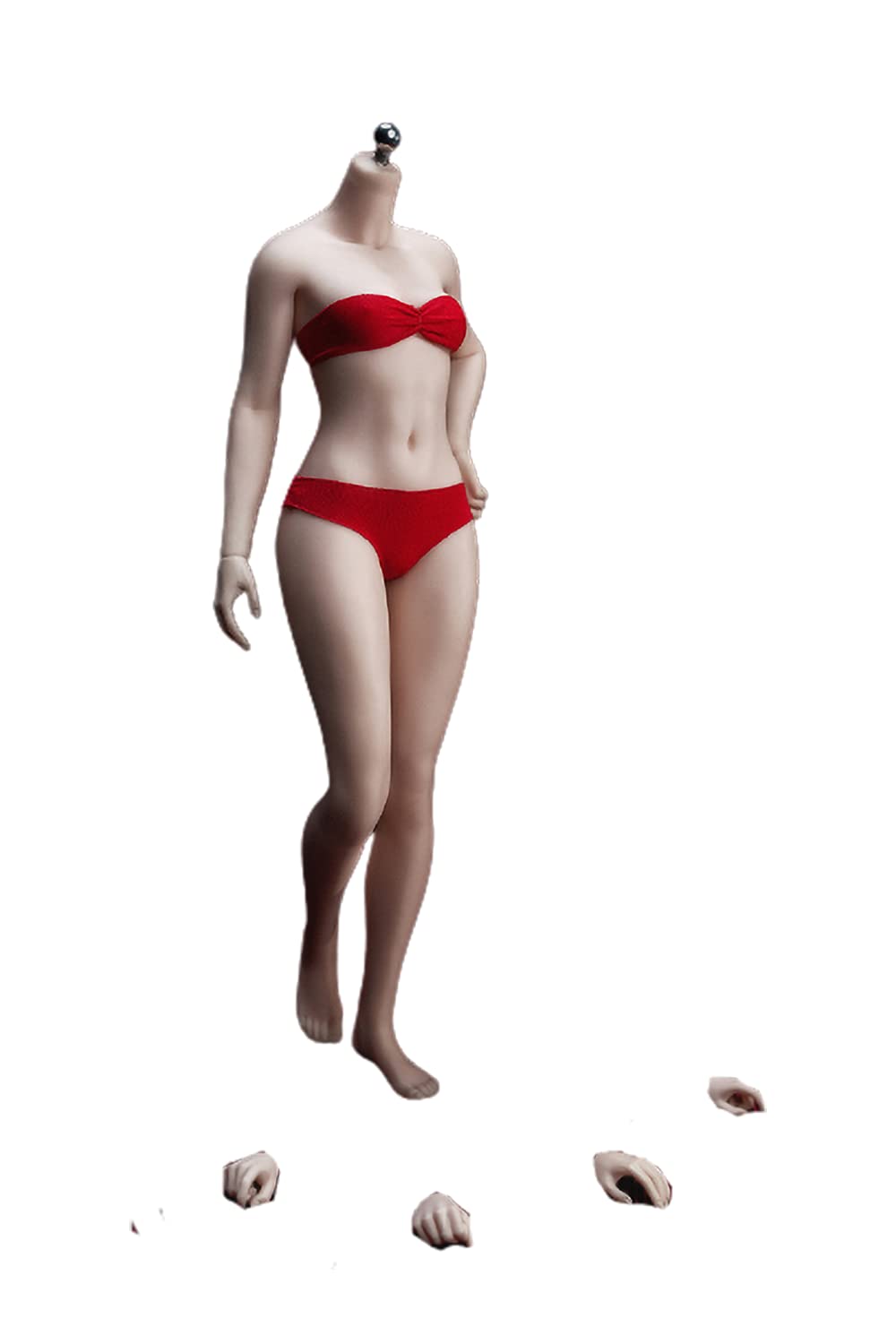 YSBRING 1/6 Scale Female Super Flexible Seamless Figure Body Steel Bone Well-Proportioned Small Breasts 12 Inch Collectible Action Figures with Pale Skin(PLSB2021-S46A)
