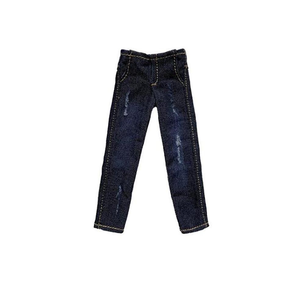 1/12 scale figure clothes Jeans male pants for 6 inch man action fgure body