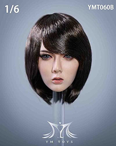 YSBRING YMTOYS YMT060B 1/6 Scale Figure Accessories Head Sculpt Xiu 2.0 Wheat Color for 12 Inch Female Action Figure