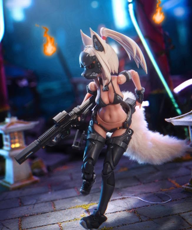 Snailshell 1/12 scale Fox Fire combat girls 6 inch woman action figure RA-04