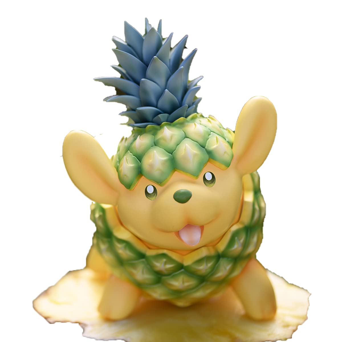 Dodowo fruit fairy series Cute Animal Figures Pineapple poodle