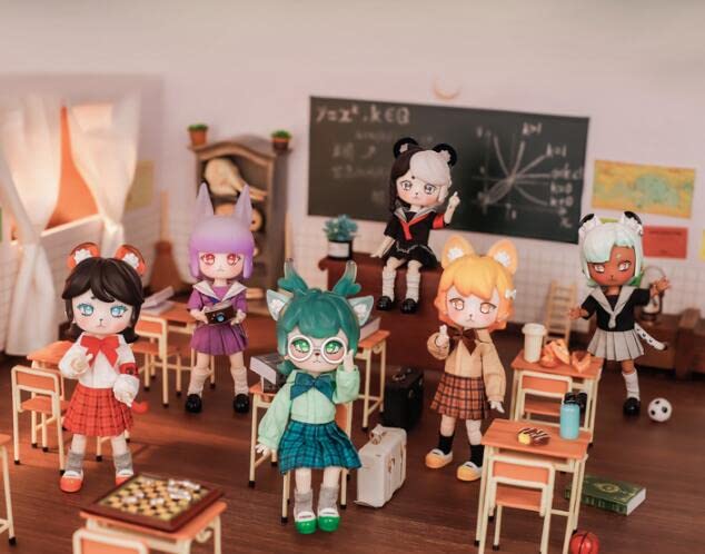 YSBRING Penny's Box School Haunting Series Cute PVC Collectible BJD Doll (6PC fullset)