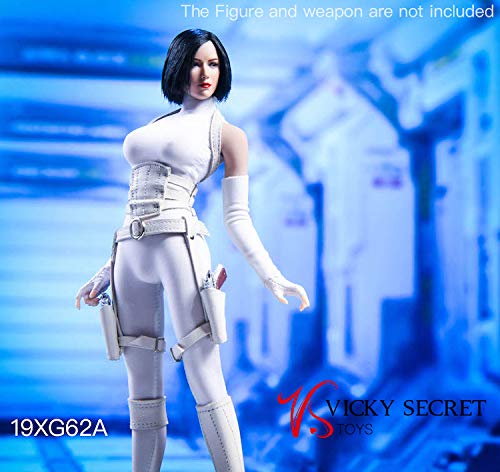 YSBRING VSTOYS 19XG62A 1/6 Scale Female Accessories Clothes White Bodysuit for 12 Inch Action Figure (without body head carving)